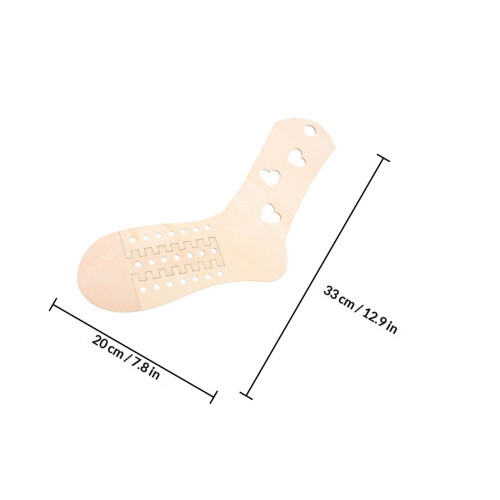 3Pcs Telescopic Wood Sock Blockers Adjustable Sock Drying Accessories 1