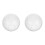 2Pcs Modern Transparent Glass Lamp Shades Decorative Light Covers 1