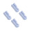 4Pcs Multipurpose Blue Microfiber Window Cleaning Refill Pads 1