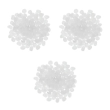 900Pcs Glow in Dark Resin Pebbles White Fish Tank Decor Aquarium Rocks