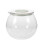 Clear Plastic Candy Jar with Airtight Lid for Snacks and Tea 1