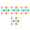120Pcs Resin Glow Pebbles Assorted Tank and Garden Decor 1