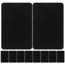 10Pcs Black Microfiber Vinyl Record Cleaning Cloths for Home Use