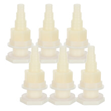 6Pcs Small Animal Water Dispenser Nozzle Plastic Water Tank Adapter
