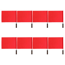 Raindrops 8pcs Rectangular Referee Flags For Various Sports And Events
