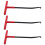 3Pcs T-Shaped Exhaust Spring Removal Tool Motorcycle Hook Durable 1