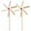 2Pièces Mini Bambou Beige Jouet DIY Enfants 1