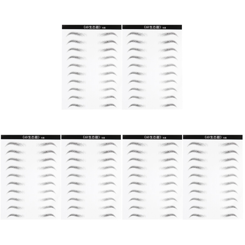 Eyebrow Makeup Tools Hair-Like Simulation Stickers Waterproof