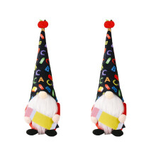 2Pcs Plush Gnome Dolls Multi Color Faceless Standing Home Decoration