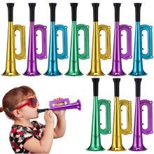 10Pièces Trompettes Jouets Colorées Plastique Pour Supporters