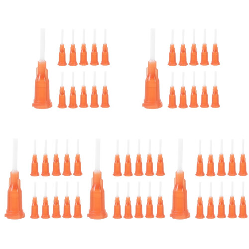 250Pcs Flexible Hose Applicator Needle Tip PP Multipurpose Dispenser