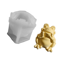 Easy Cleaning Frogs Silicone Mould For Detailed-sitting frog
