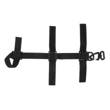 1Sangle Noire En Tissu Respirant Pour À Outdoor Ajustable
