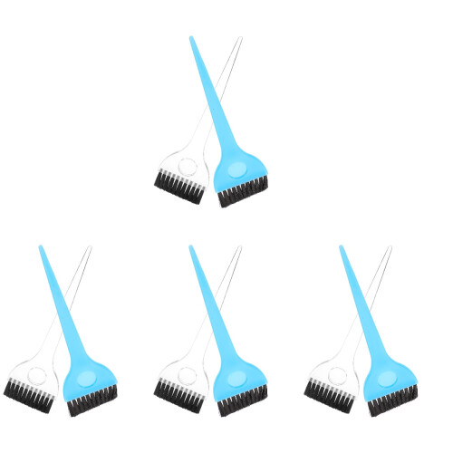 8Pièces Accessoires Brosse Coloration Poils Souples Pratique