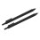 2Sets Black Plastic Worm Baiting Needle Fishing Rigging Tool Portable 1