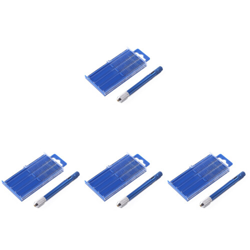 4Pcs Adjustable Vice Hand Drill for Plastic Wood and Beads