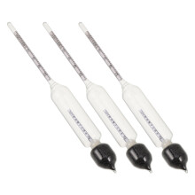 3Pcs Precision Glass Milk Density Meter for Lab Testing