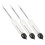 3Pcs Precision Glass Milk Density Meter for Lab Testing 1