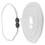 Corde Blanche En Polyester Rigide Pour Accessoires De Spectacle 1