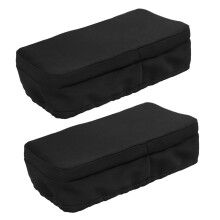 2Pièces Protection Genou Scooter Mousse Mémoire Noire
