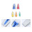 5Pcs Bias Tape Maker Set Assorted Colors Sewing Fabric Binding Tools 7