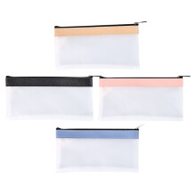 Zehuanyu 4 Pcs Fillable Paintable Craft Eggs Pencil Case Storage Bag