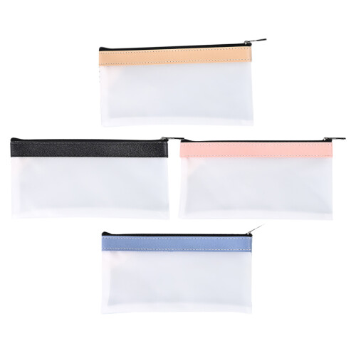 Zehuanyu  4 Pcs Fillable Paintable Craft Eggs Pencil Case Storage Bag