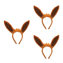 3St Lichtbruine Schattige Konijnenoren Haarband Voor Feest En Cosplay