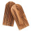 2Pcs Coffee Wood Wall Mounted Planters Bohemian Rustic Home Decor 1