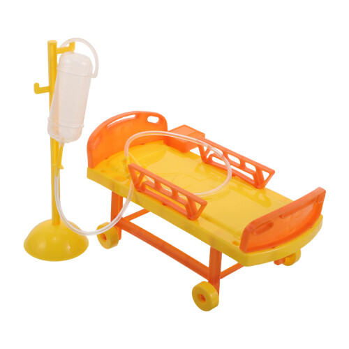 Realistic Kids Doctor Kit with Movable Bed Rail Assorted Colors