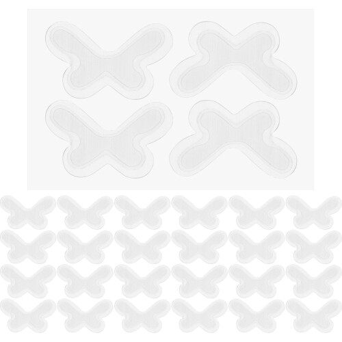 40Paires Patches Oreilles Silicone Blancs Correction Verticale