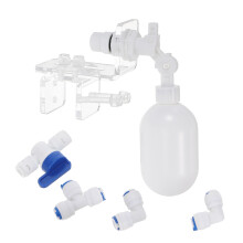 1Set Plastic Auto Float Valve for Fish Tank with Multi-Color Design
