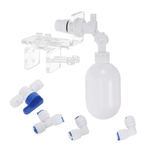 1Set Plastic Auto Float Valve for Fish Tank with Multi-Color Design