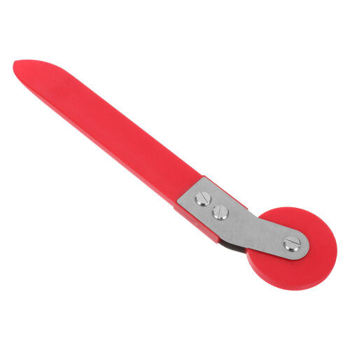 Vinyl Wallpaper Seam Roller Red Plastic Handle Wallcovering Tool