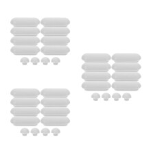 36Pcs Toilet Seat Rubber Bumpers Grey Antislip Shock Absorption Pads