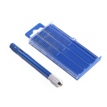 Blaue Pin Vise Handschraubbohrer Präzise Für Modellbau Und DIY