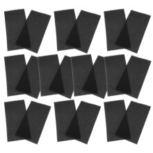 1000Pcs Padded Black Sponge Hanger Grip Cushions Non Slip Pants Clips
