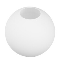 White Frosted Glass Globe Lamp Shade Replacement for Pendant Light