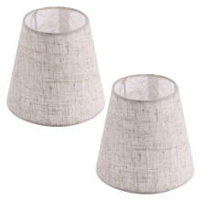 4Pcs Easy Install Fabric Lamp Shades for Household Ceiling Lamp Covers