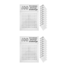 Adhesive Black Number Stickers for Planners Scrapbooking Crafts