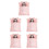 5Sets Mini Bed Dollhouse Bedding Set Realistic Soft Decorative Sheets 1