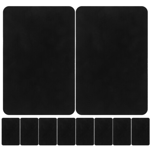 10Pcs Black Microfiber Vinyl Record Cleaning Cloths Reusable for Cds