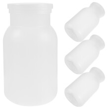 4Pcs Household White Mushroom Cultivation Bottles for Indoor Growing