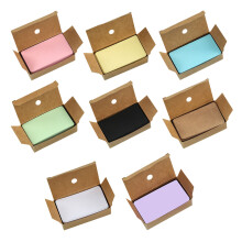 800Pcs DIY Paper Handwritten Cards, Assorted Colors, Double-Sided