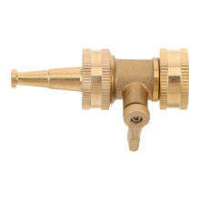 1Set Copper Water Control Valve with Shut-Off for Garden Hose Sprayer