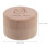 Beige Wood Baby Teeth Storage Box with Rounded Edges 2