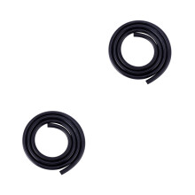 2Pièces Bandes Élastiques Latex Naturel Noir Pour