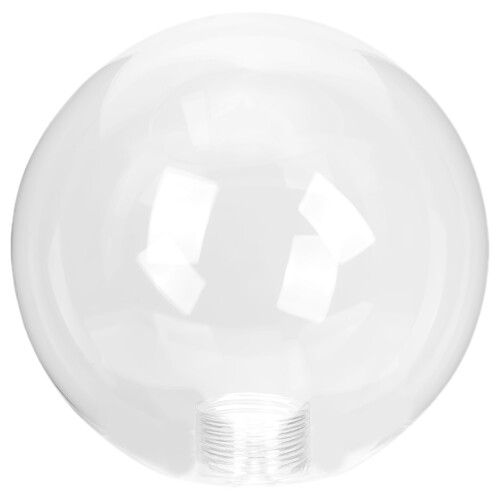 3Pcs Clear Glass Lamp Shade Durable Globe Cover for Ceiling Light