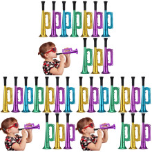 30St Draagbare Plastic Toeter Trompet Speelgoed Voor Kinderfeest