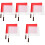 10Pcs Outdoor Referee and Traffic Warning Flags in Assorted Colors 8